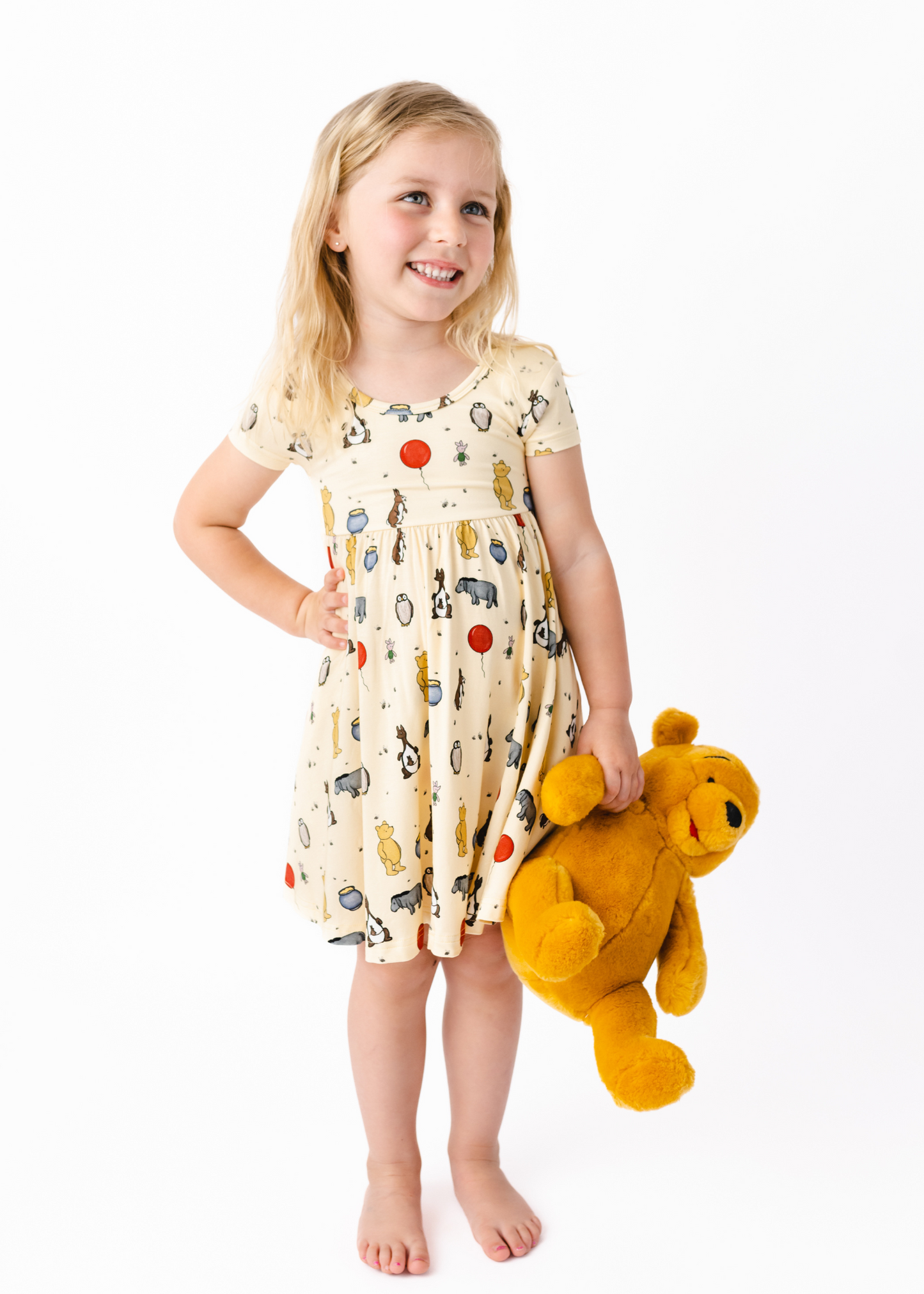 Twirl Dress in Silly Ole Bear