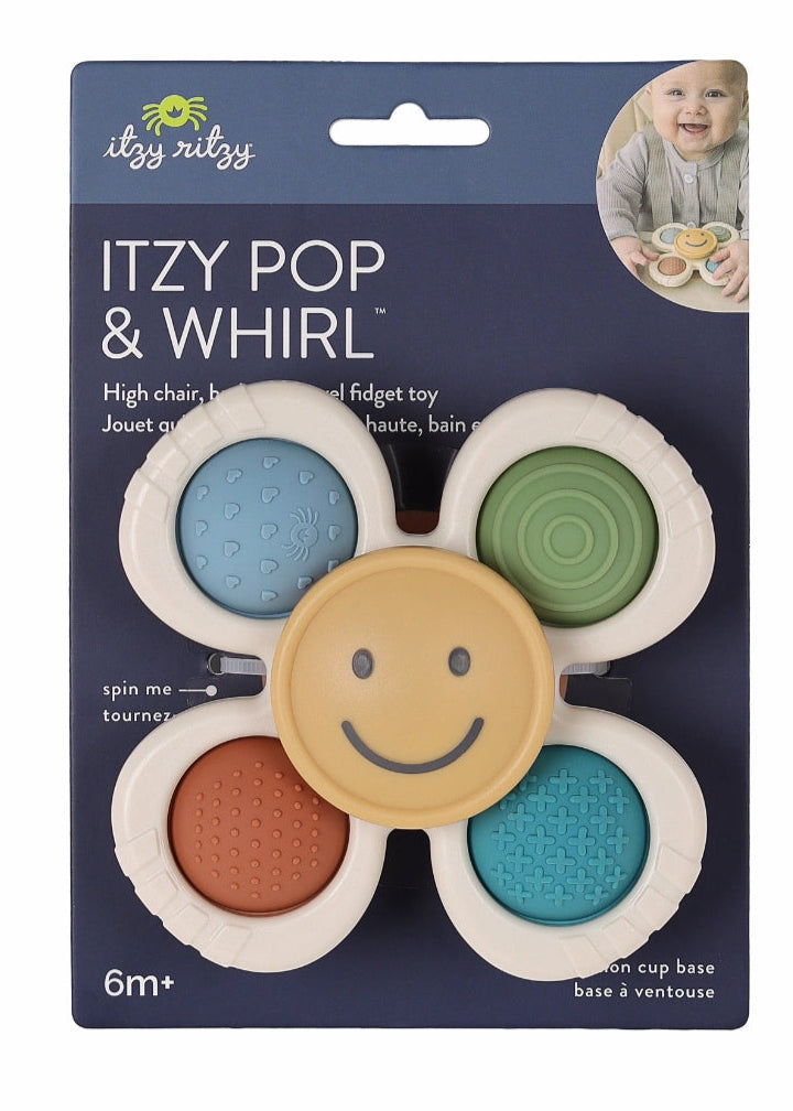 Fidget Spinner Smiley Face Toy - Itzy Ritzy