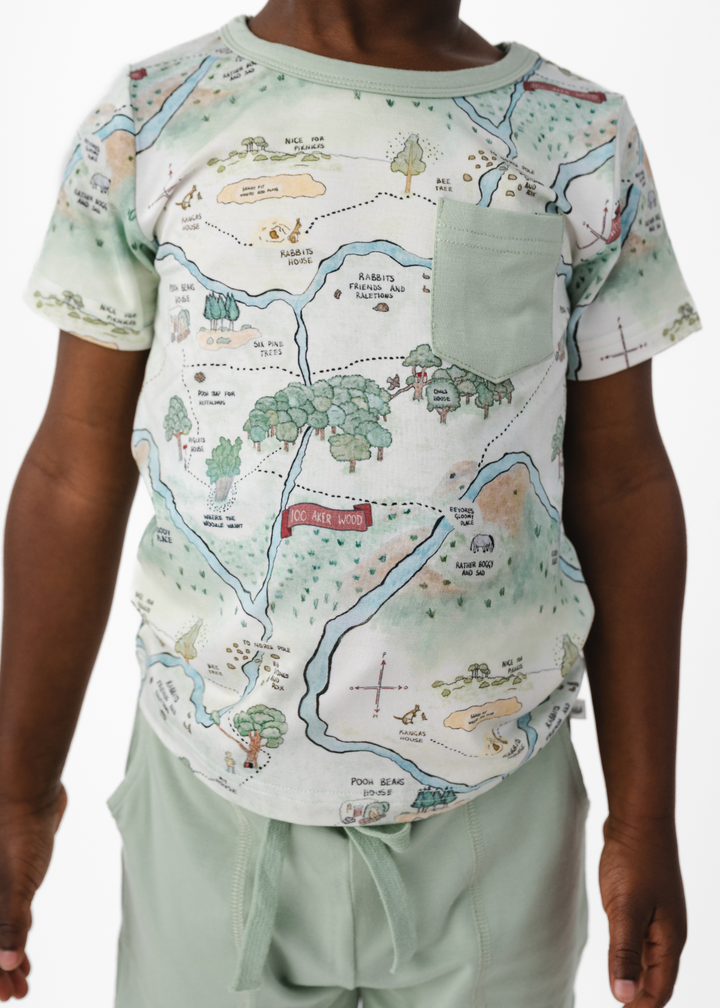 Hundred Acre Woods Pocket Tee & Short Sets