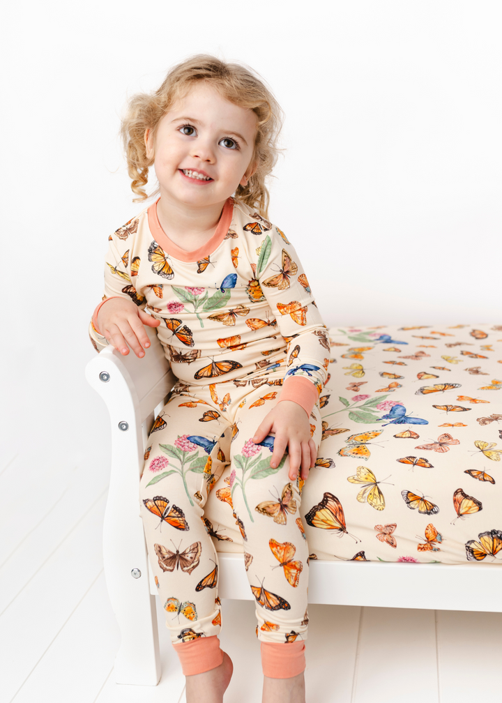 Kensington's Butterflies Bamboo Pajama Set