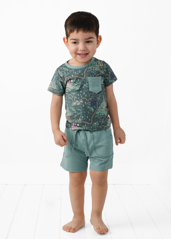 Emerald City Pocket Tee & Short Sets
