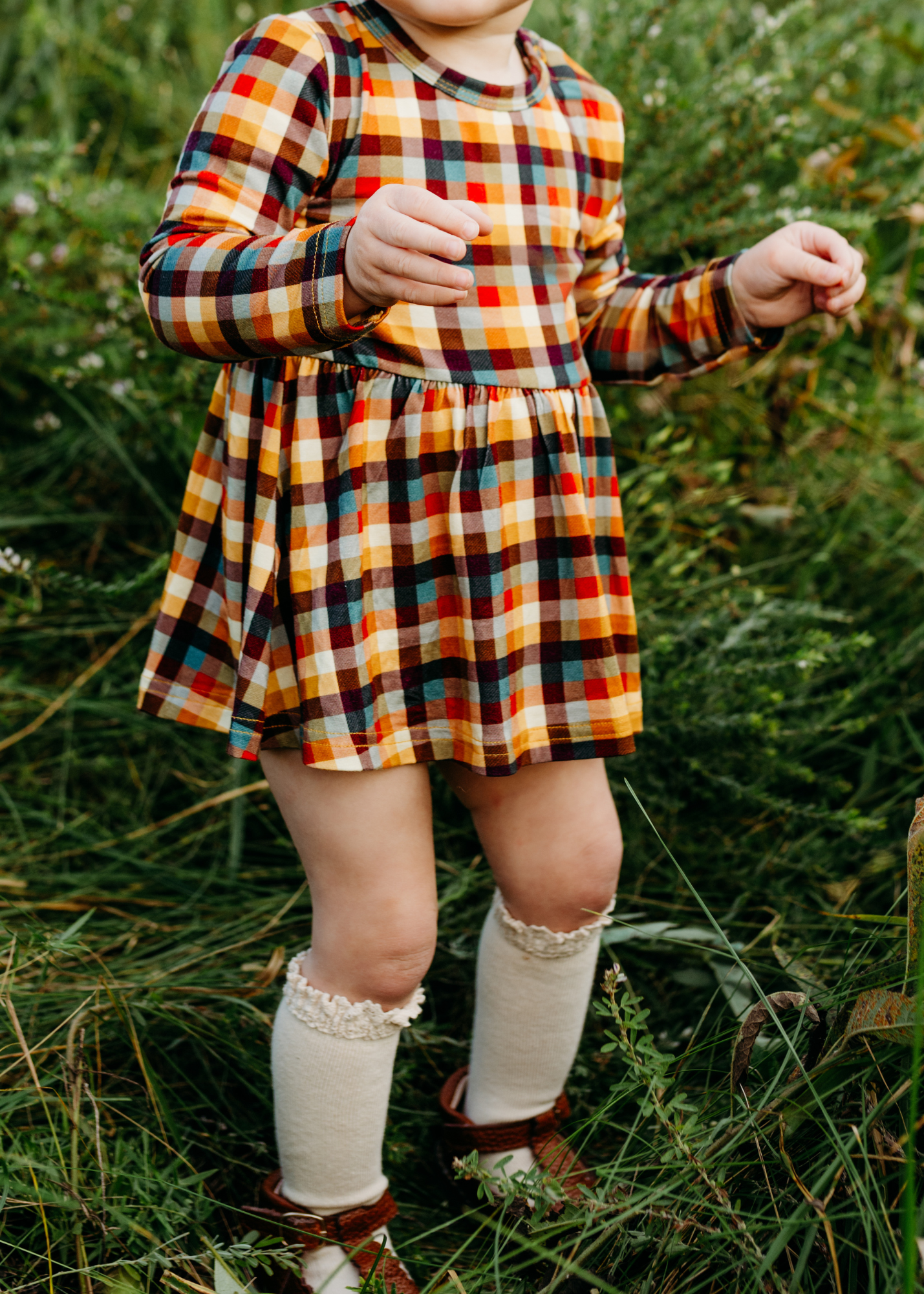 Shades of Fall Baby Dress