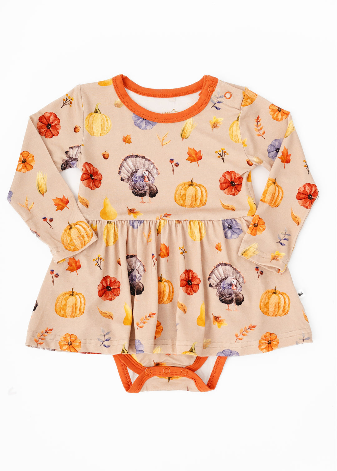 Lil Turkey Bamboo Baby Dress