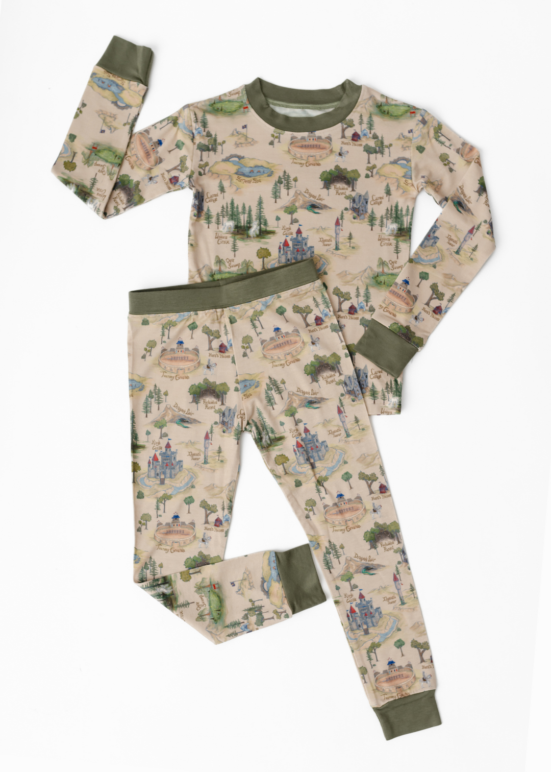 Fantasy Forest Bamboo Pajama Set