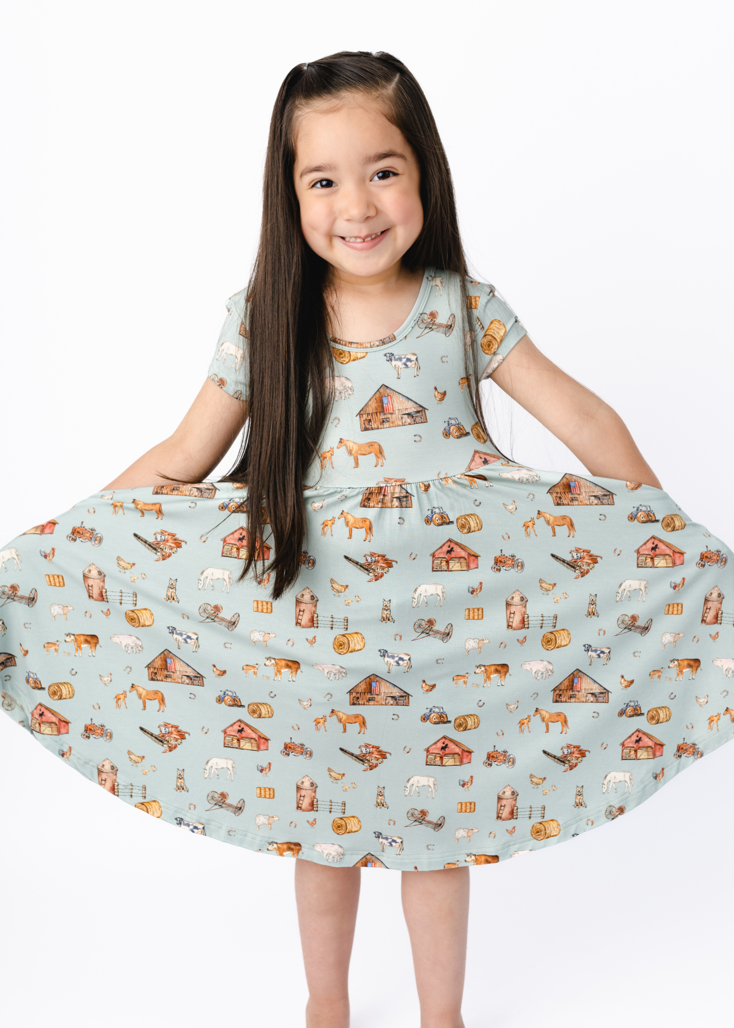 Twirl Dress in The Farm