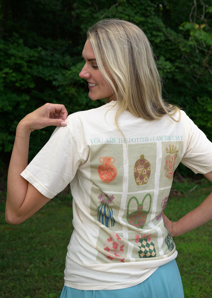 Potter + Clay Graphic Tee