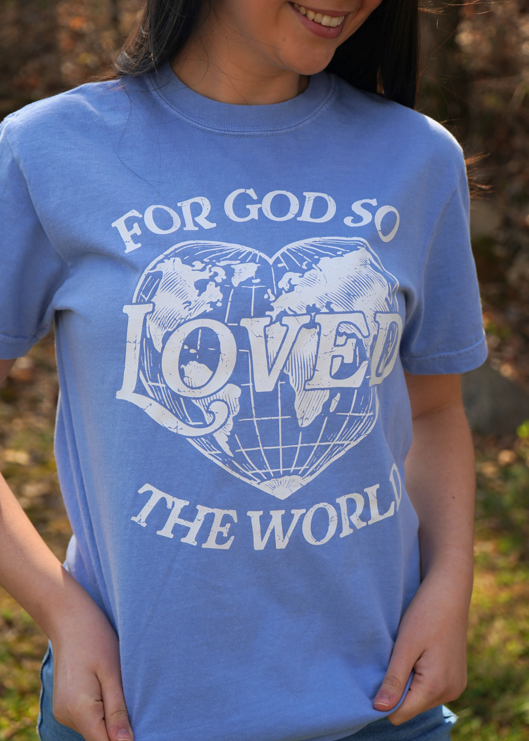 For God So Loved the World Women's Tee Shirt