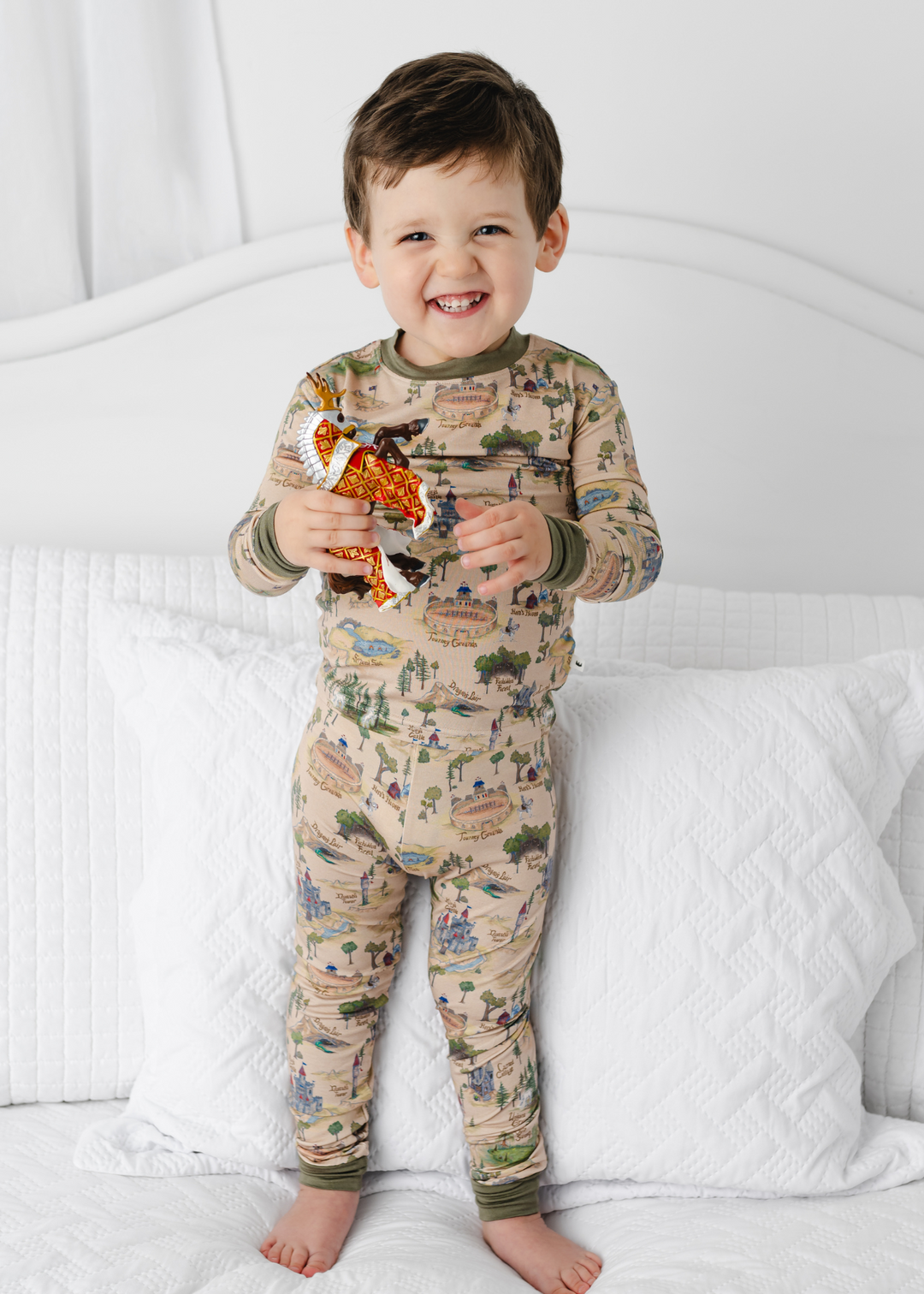 Fantasy Forest Bamboo Pajama Set
