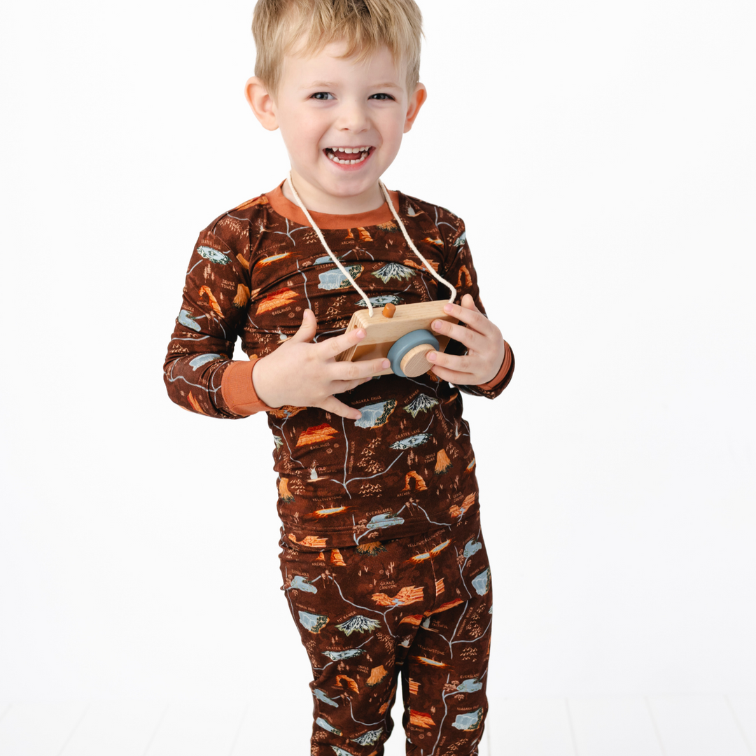 Roadtrip Bamboo Pajama Set