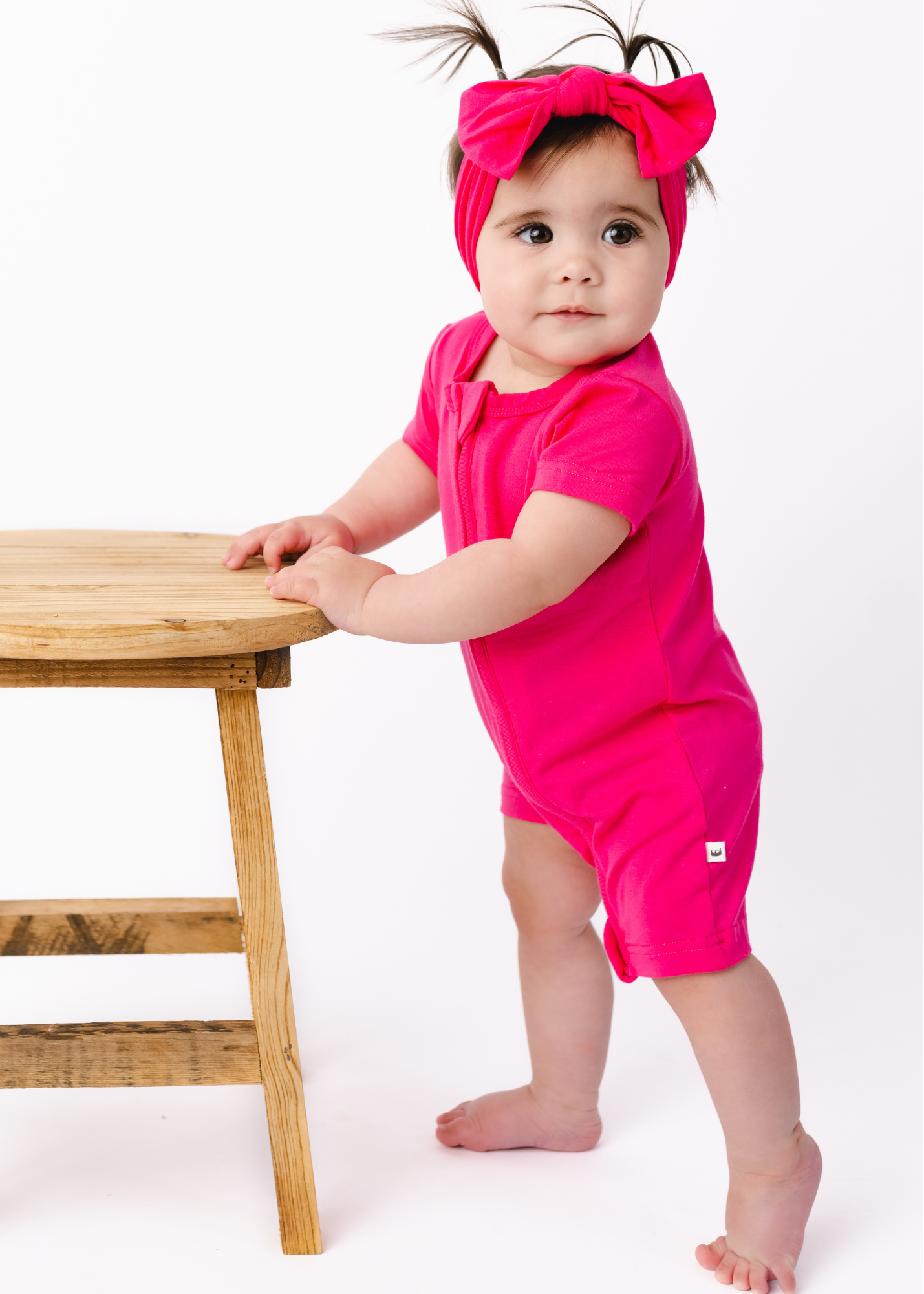 Perfectly Pink Shortie Romper