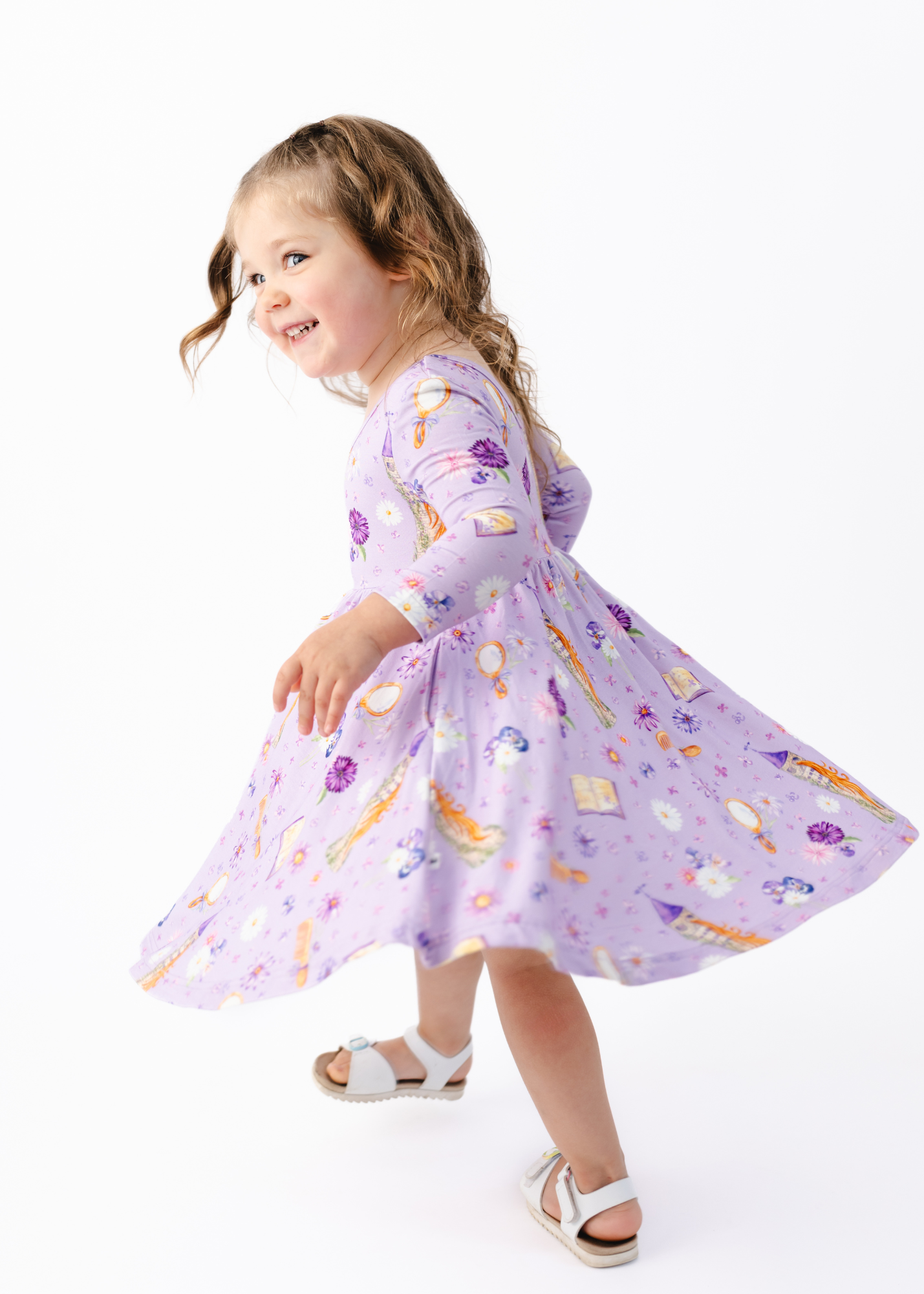 Twirl Dress in Rapunzel