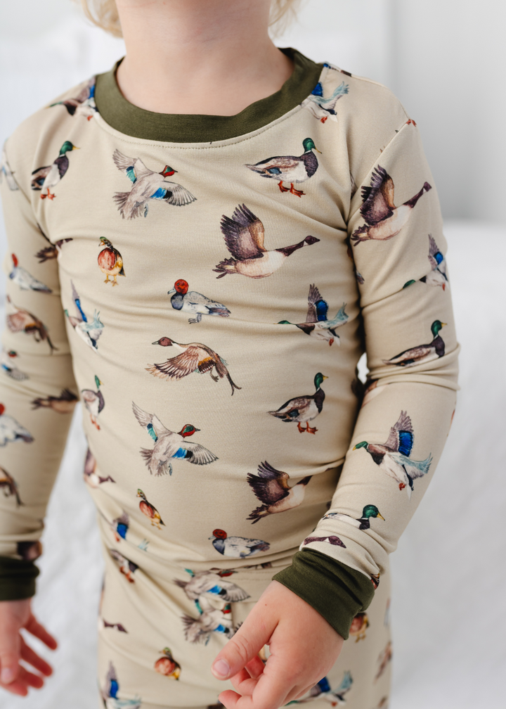 Duck Duck Goose Bamboo Pajama Set