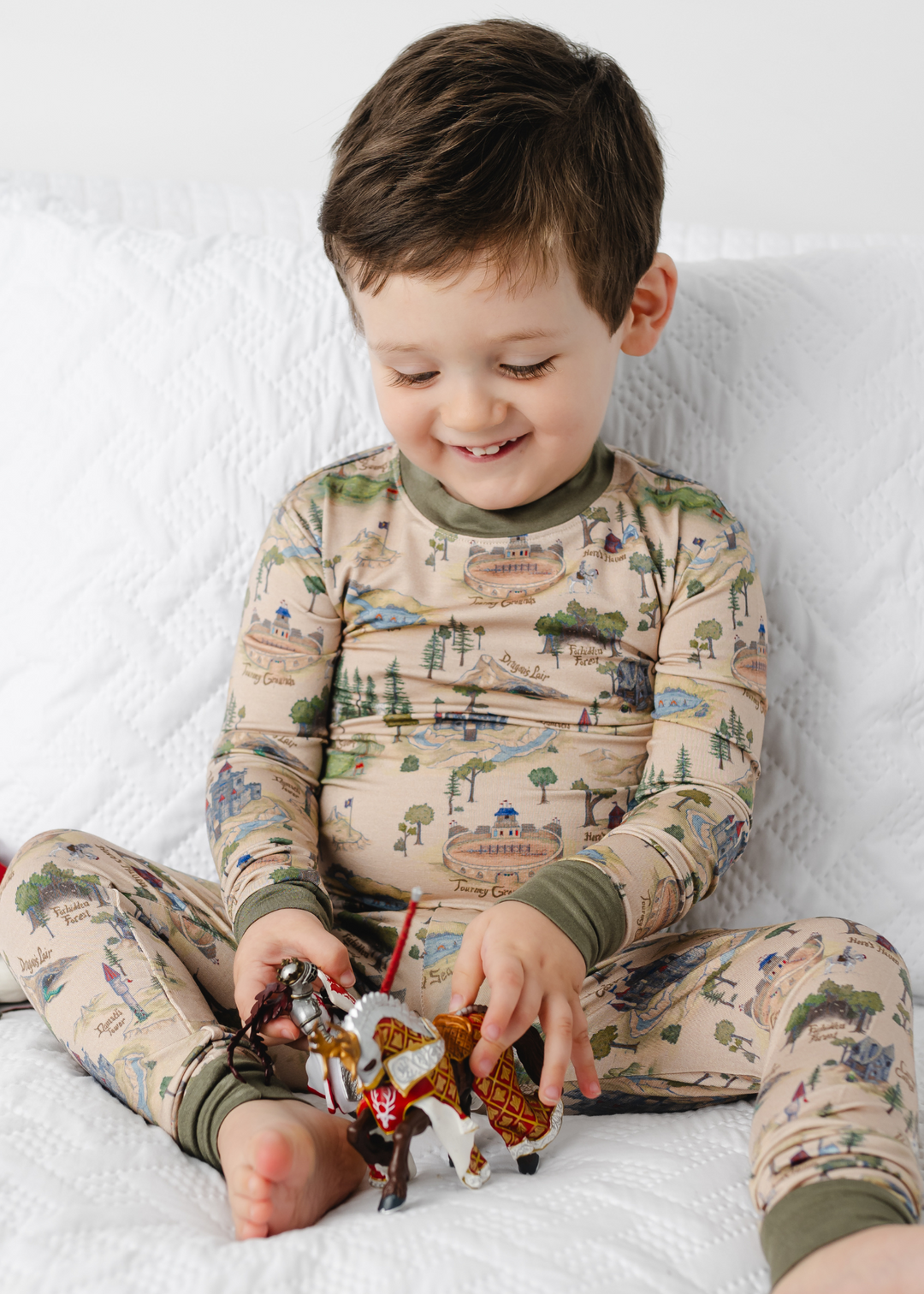 Fantasy Forest Bamboo Pajama Set
