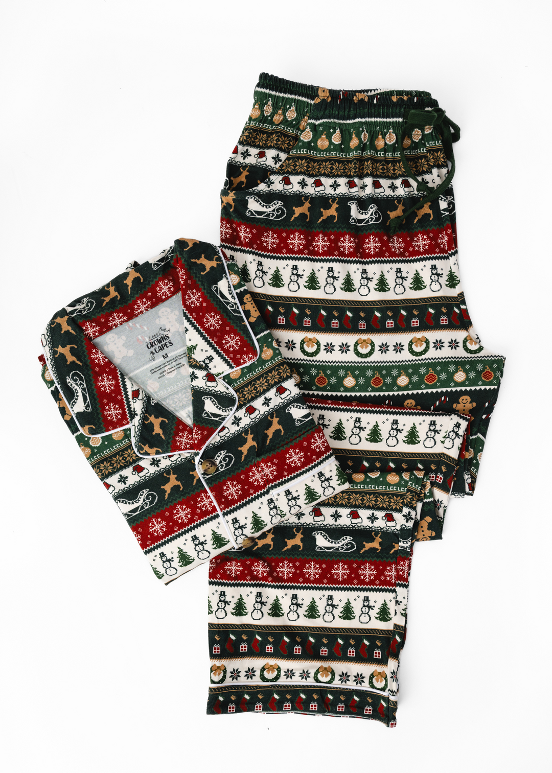 Classic Christmas Bamboo Luxurious Pajama Lounge Set *PREORDER*