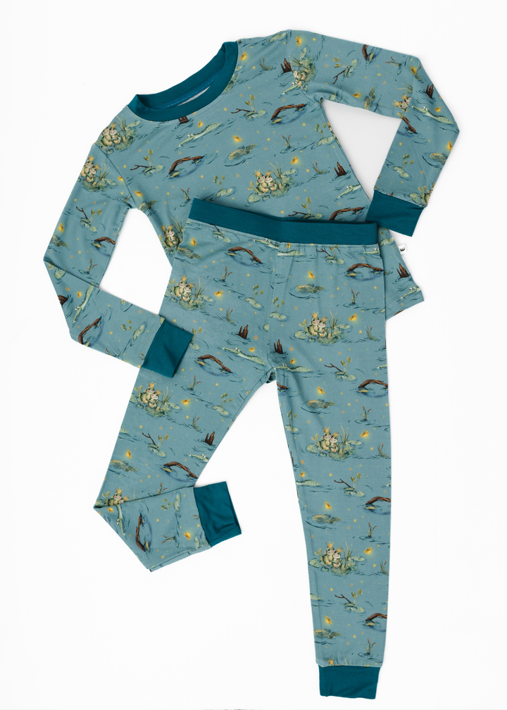 Frog Prince Bamboo Pajama Set