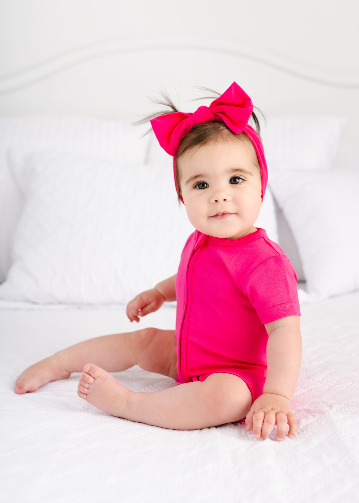 Perfectly Pink Shortie Romper