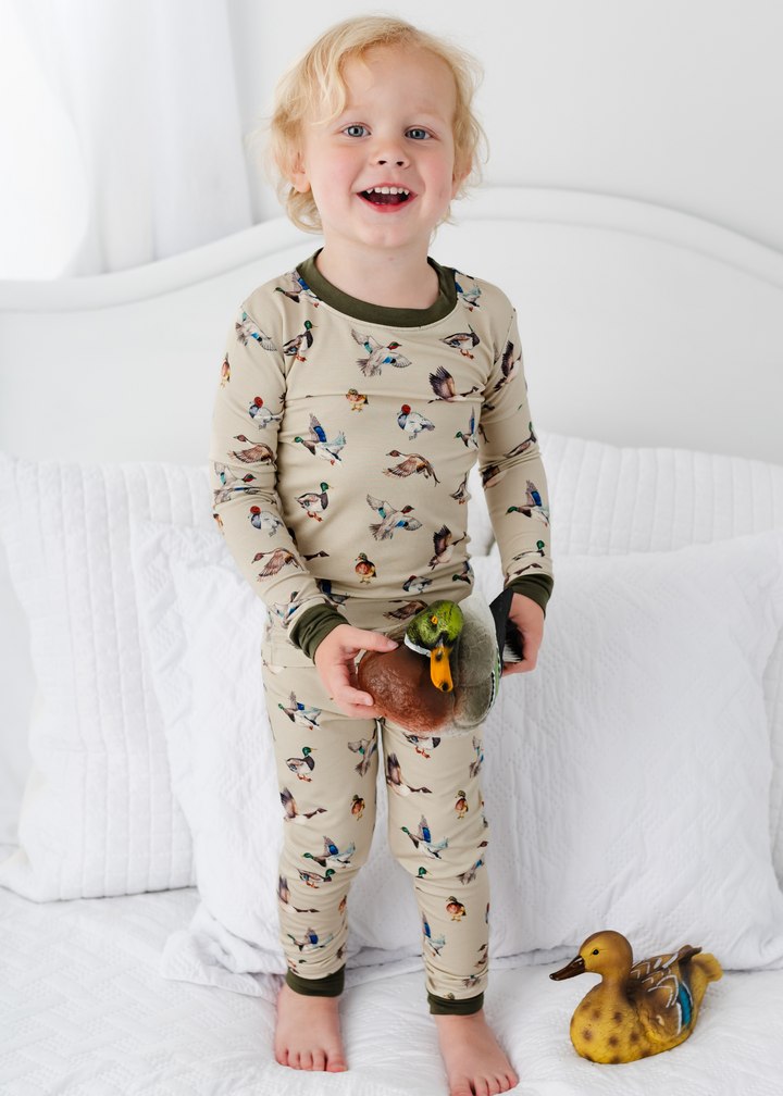 Duck Duck Goose Bamboo Pajama Set