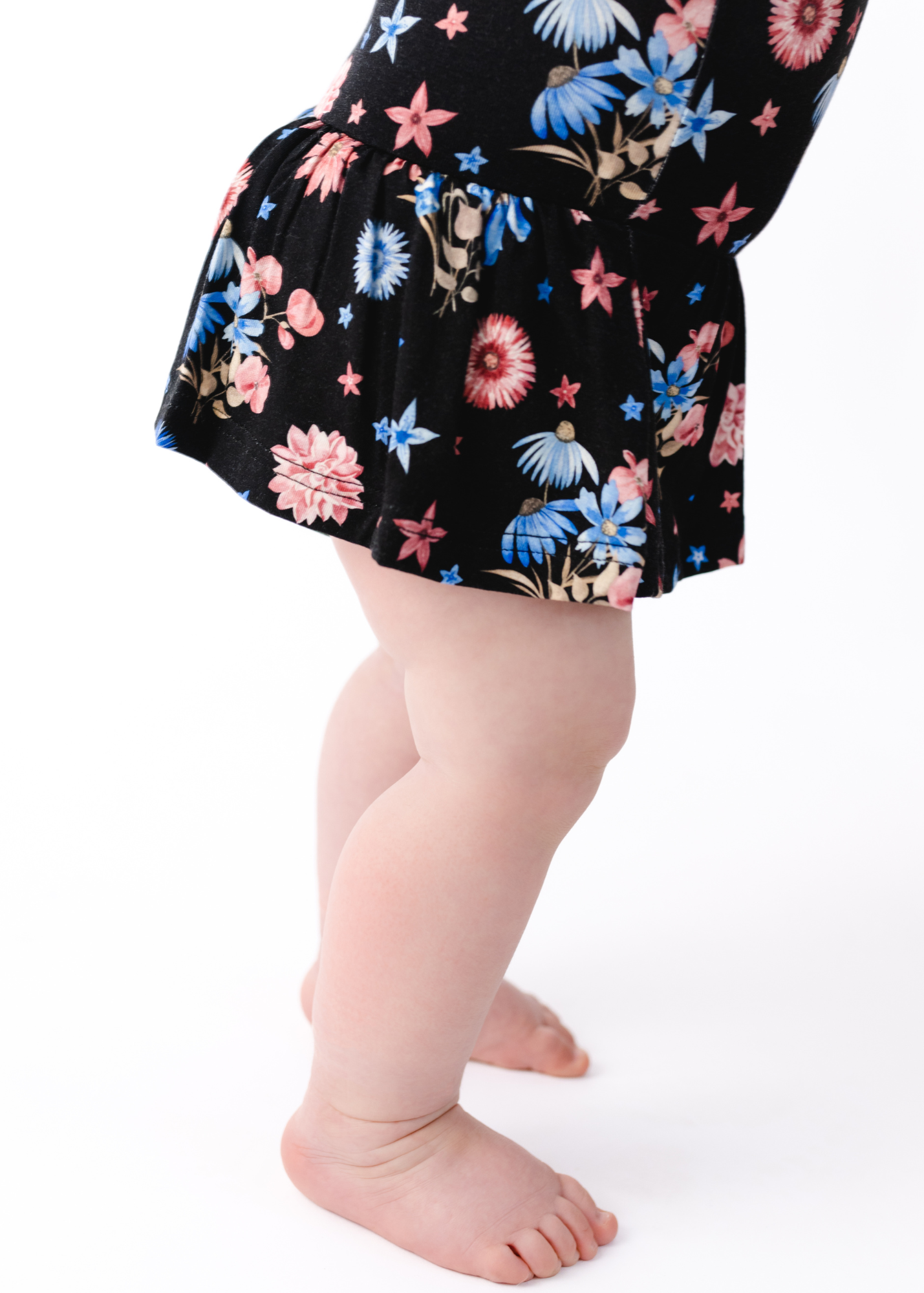 Firework Flowers Baby Flutter Dress