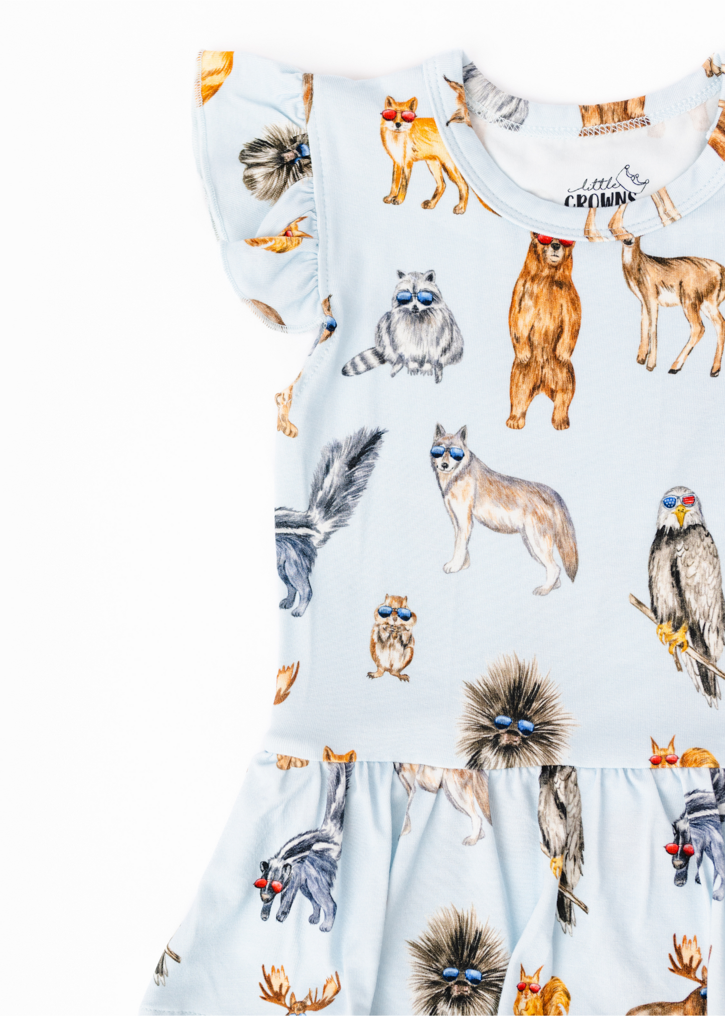 Party Animals Baby Flutter Dress