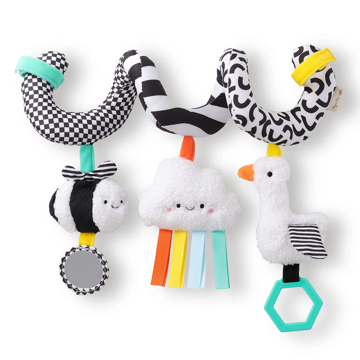 Spiral High Contrast Car Toy- Itzy Ritzy