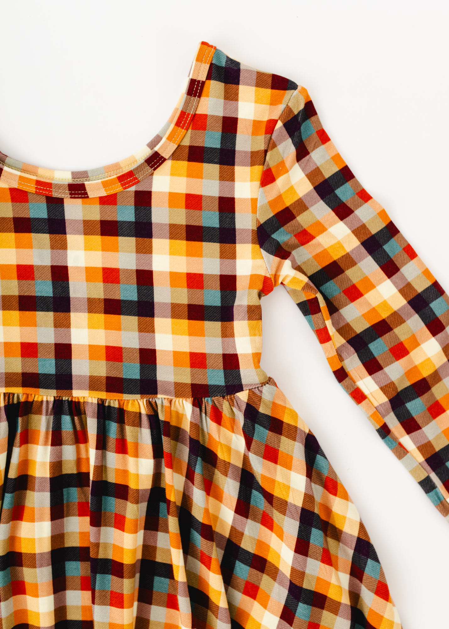 Shades of Fall Twirl Dress