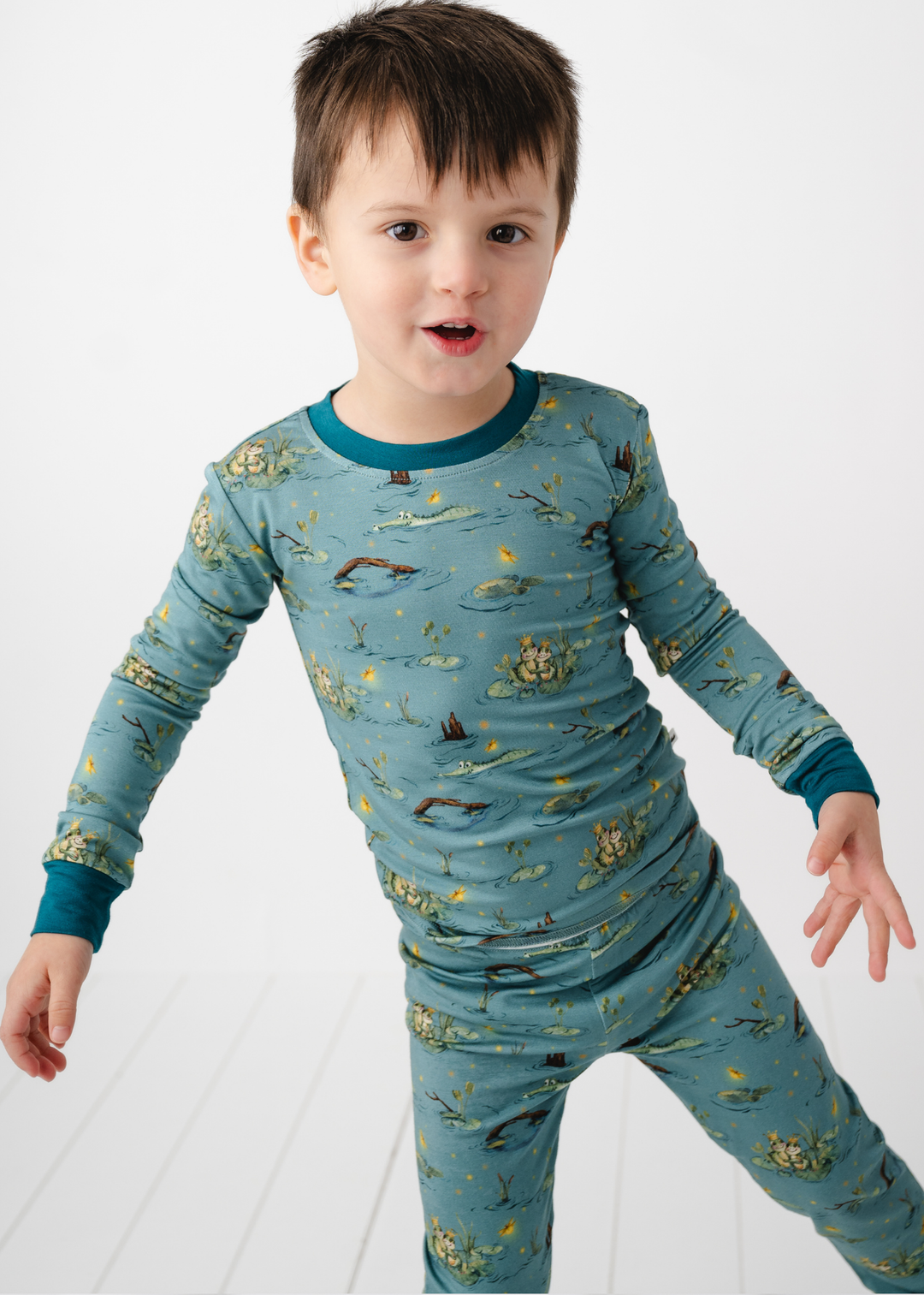 Frog Prince Bamboo Pajama Set