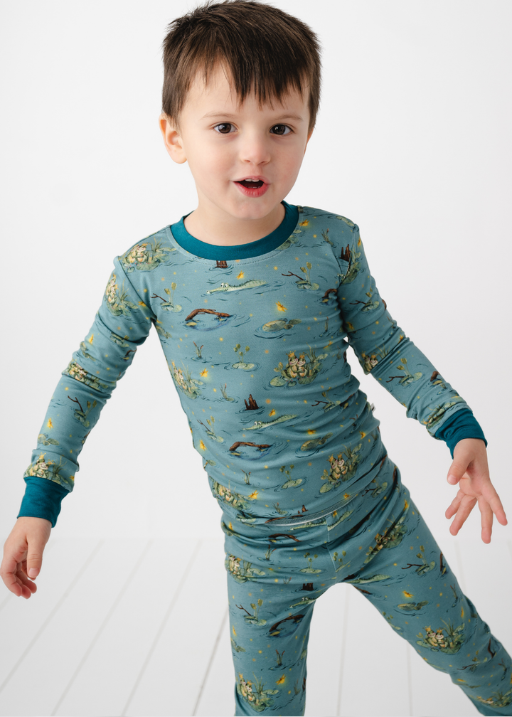 Frog Prince Bamboo Pajama Set