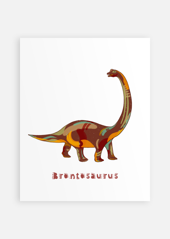 Dinosaur Nursery Art Prints Set of 6