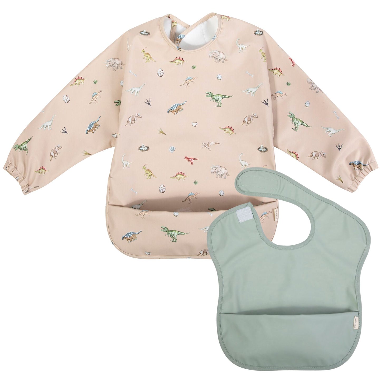Smock Bib 2-pc Set