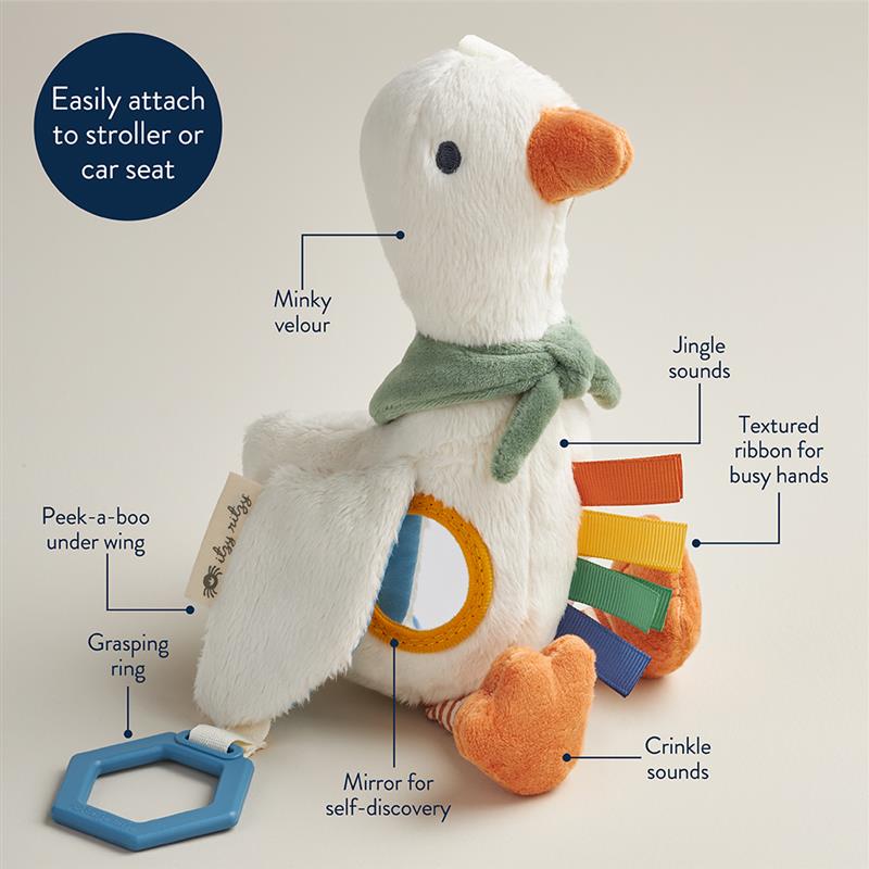 Goose Bitzy Traveler Toy - Itzy Ritzy