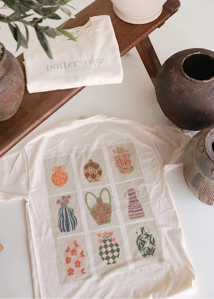 Potter + Clay Graphic Tee
