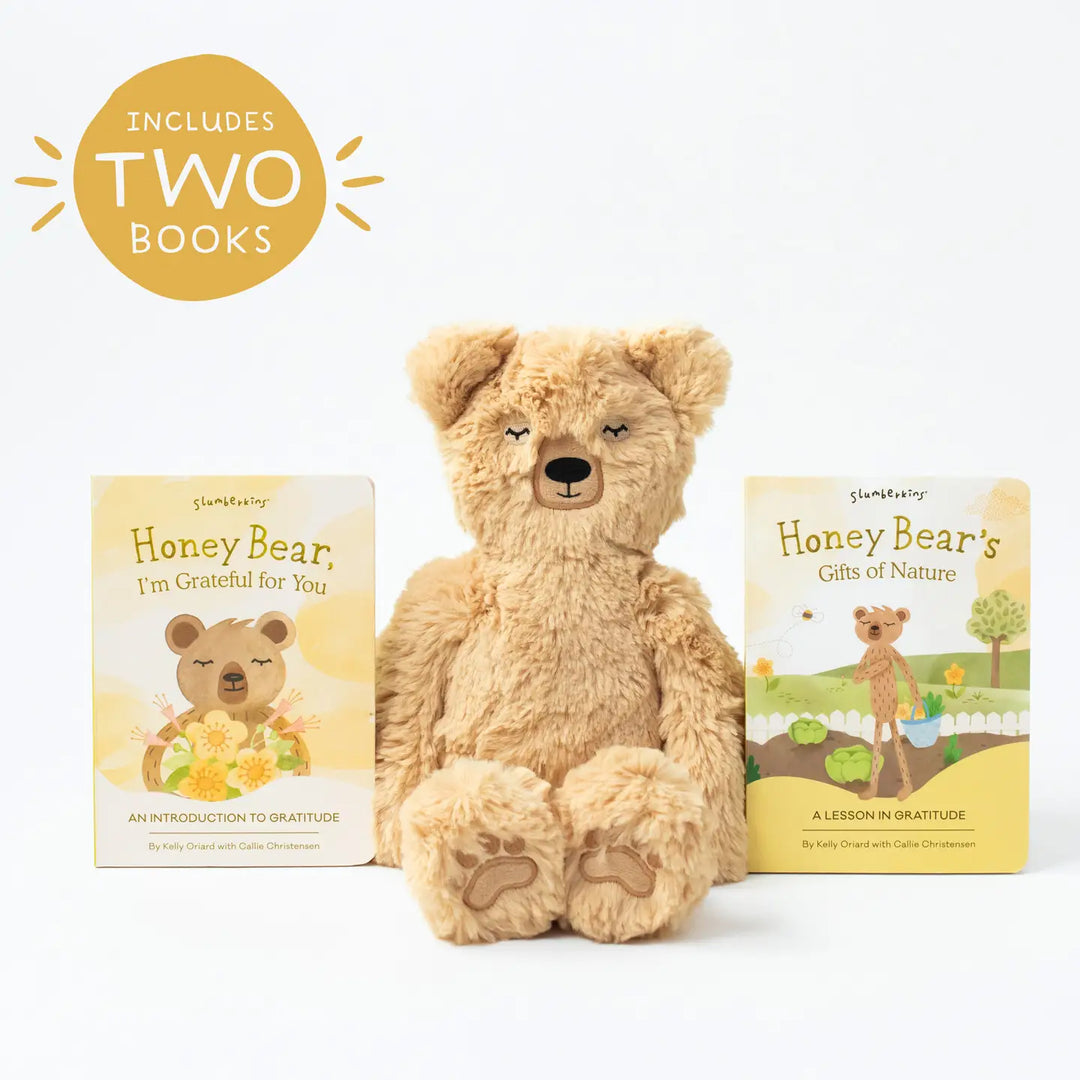 Slumberkins Plush Set - Honey Bear