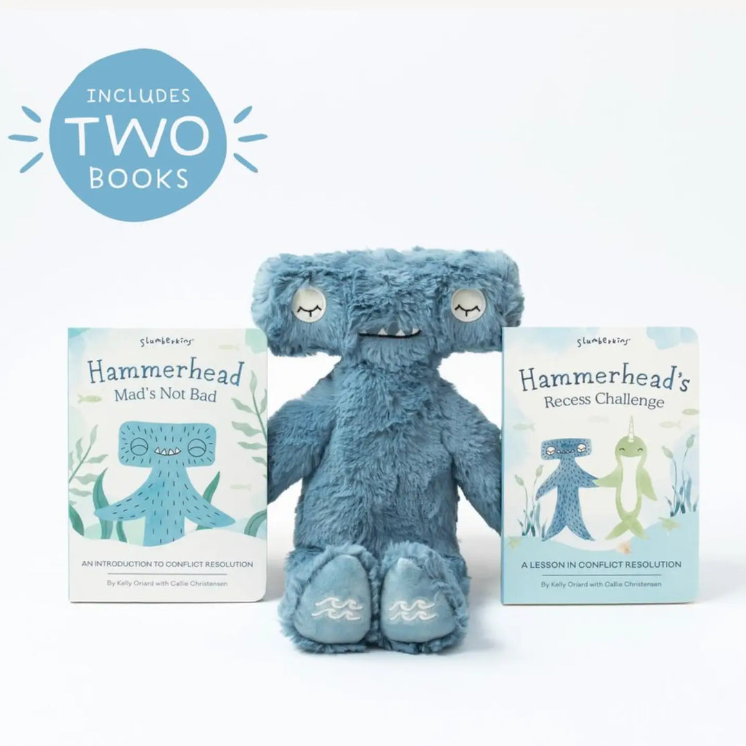 Slumberkins Plush Set - Hammerhead Shark