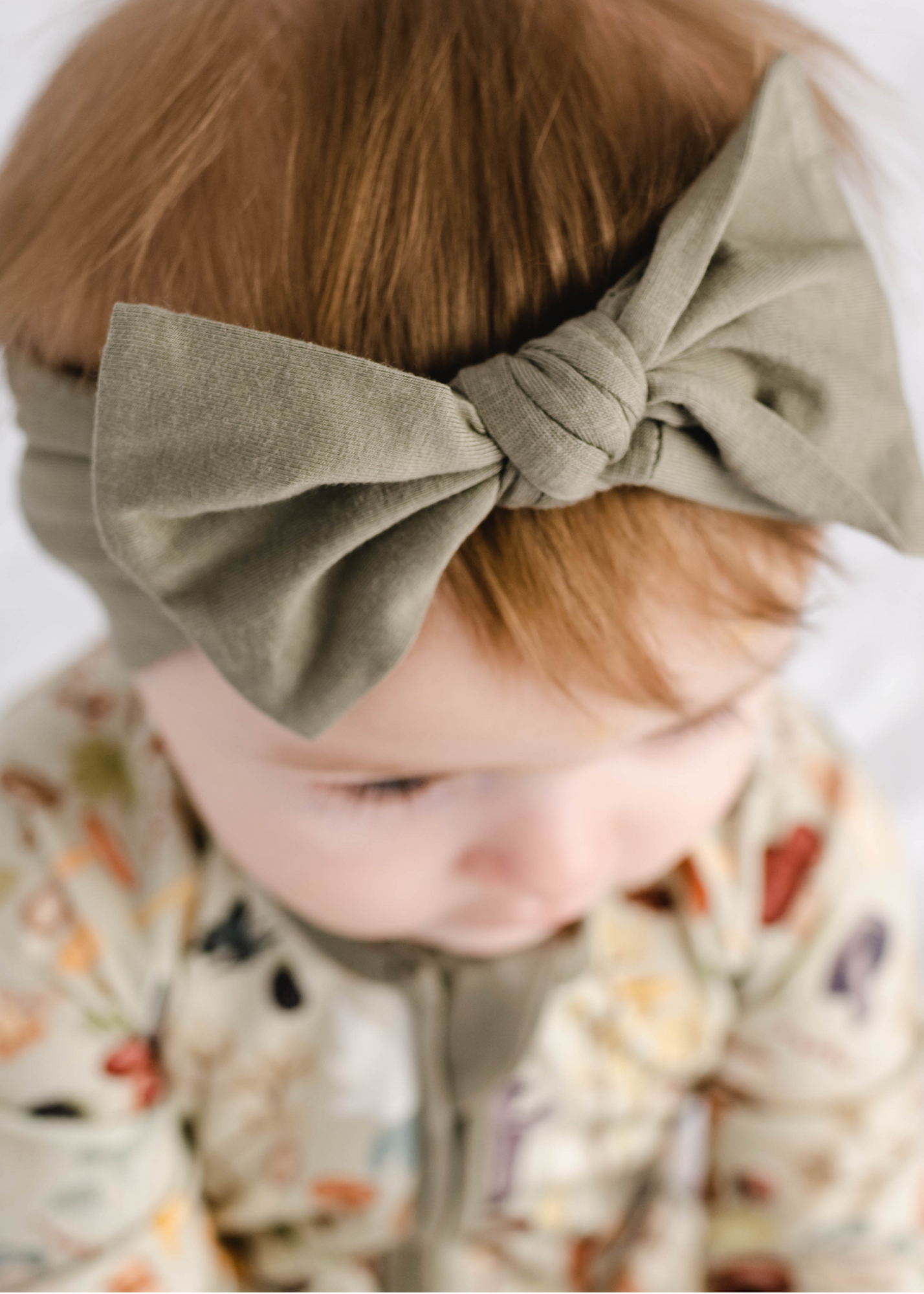 Sage Hair Bow