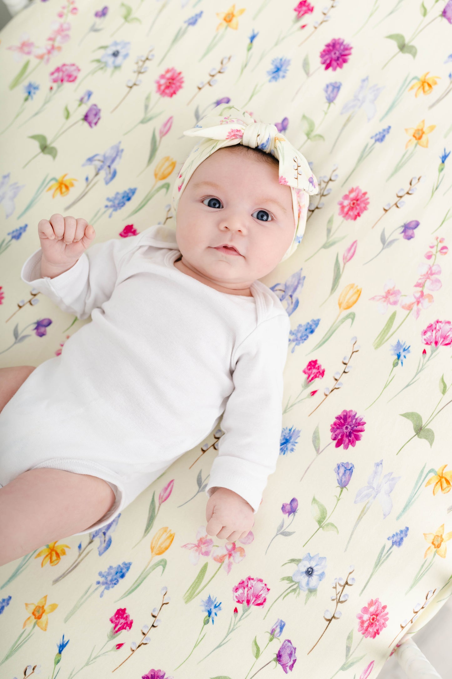 Beautiful Blooms Crib Sheet