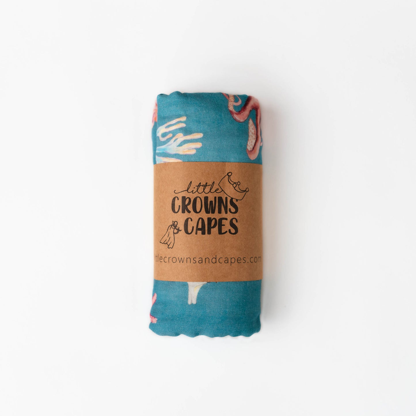 Fish are Friends Swaddle Blanket