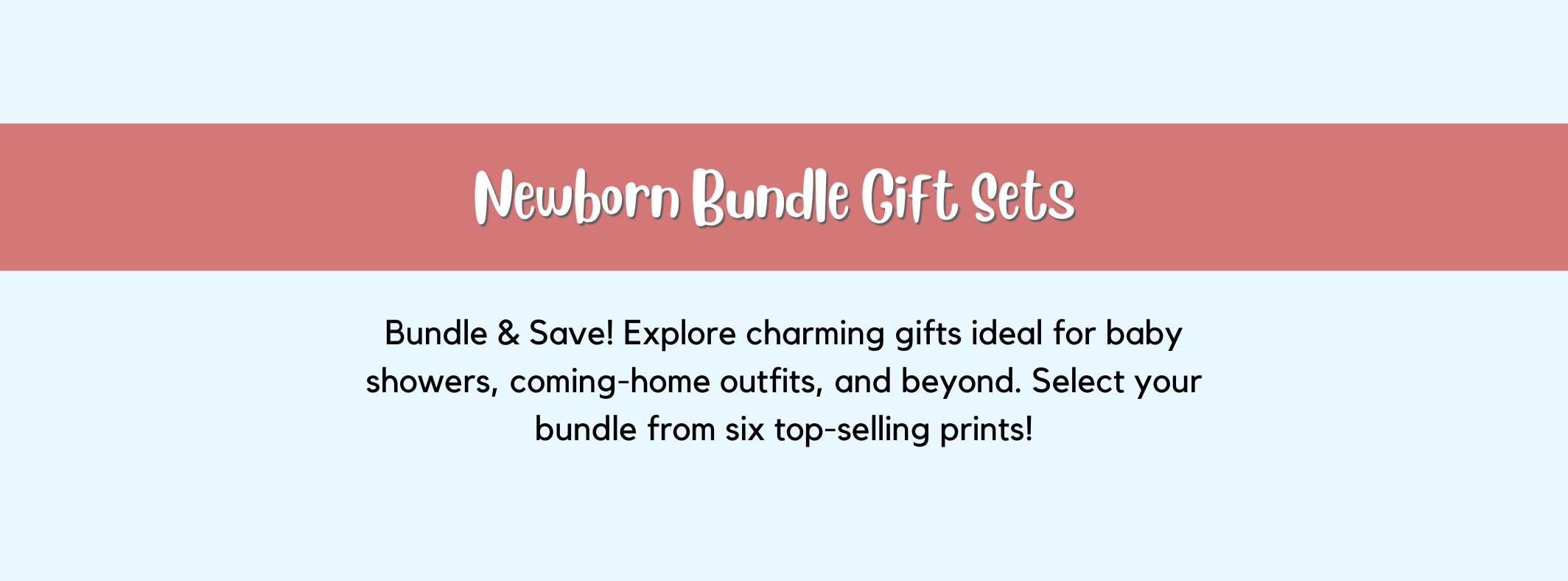Newborn Gift Set Bundle