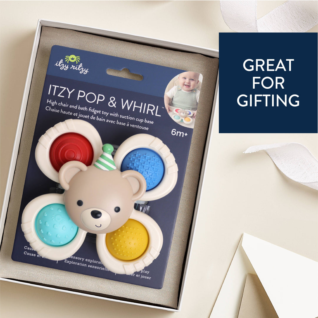 Itzy Pop &amp; Whirl™ Circus Bear Toy