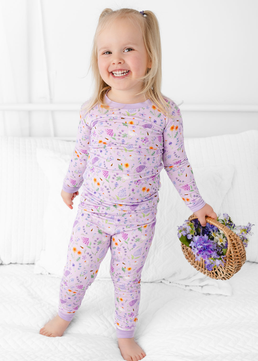 Gigi Floral Bamboo Pajama Set