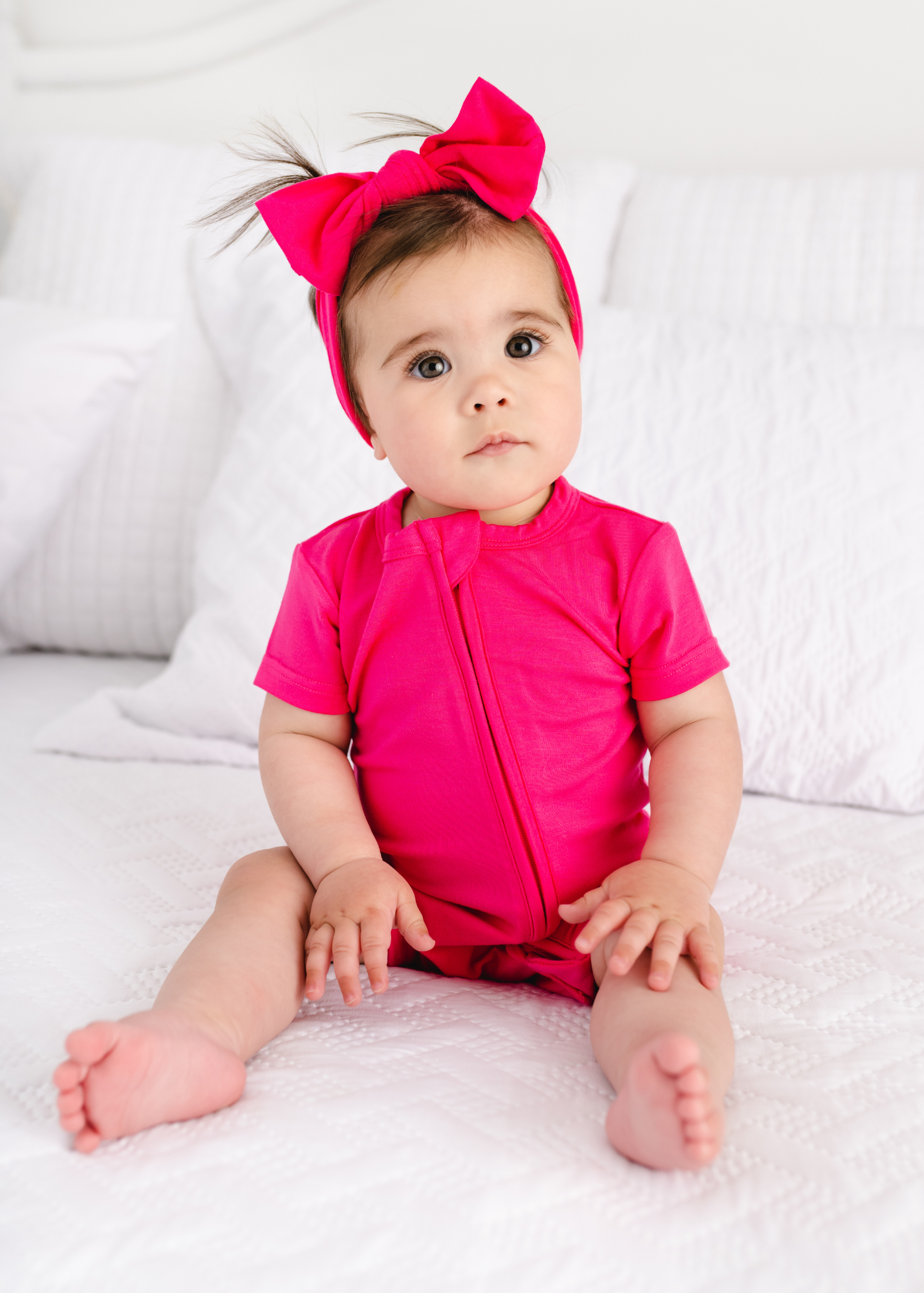 Perfectly Pink Shortie Romper