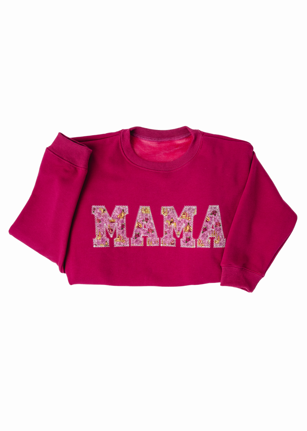 MAMA Crewneck Sweatshirt - Royal Stained Glass