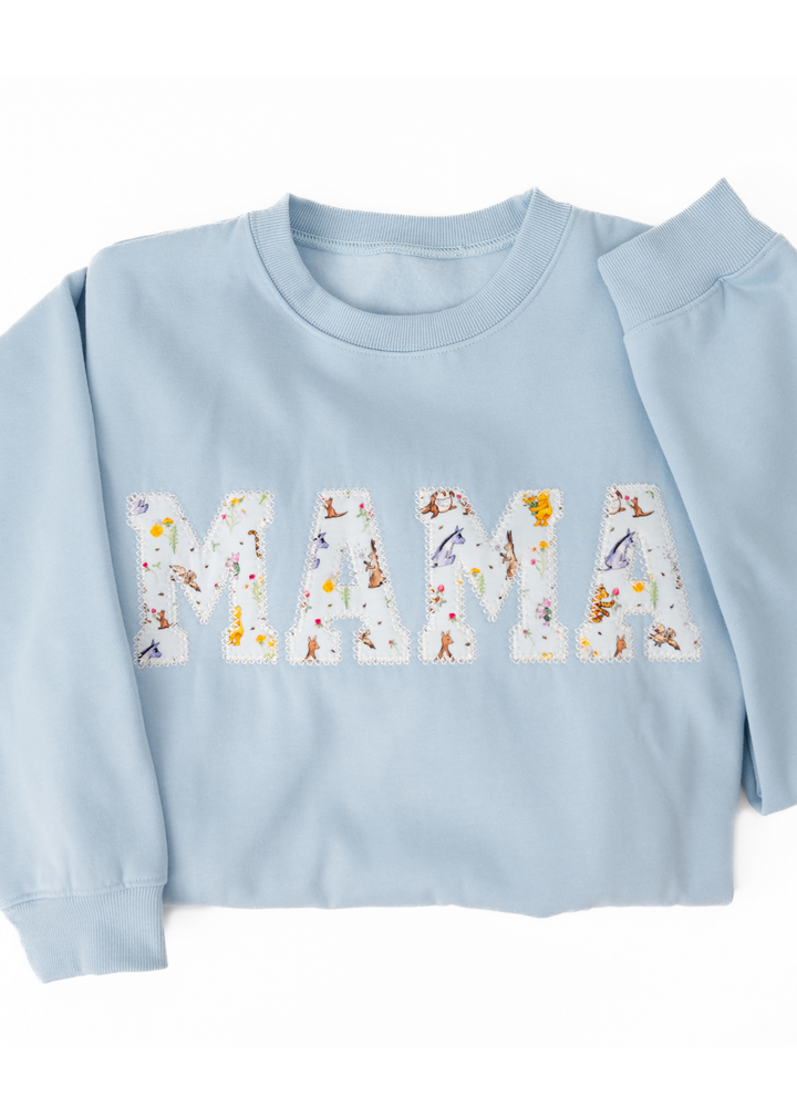 MAMA Crewneck Sweatshirt - Winnie-the-Pooh in Bloom