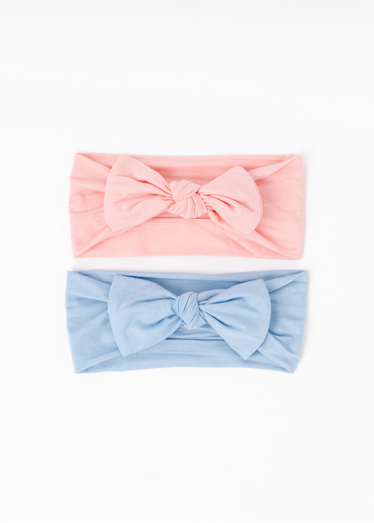 Two Pack Hair Bows (Hunny Pot Collection)