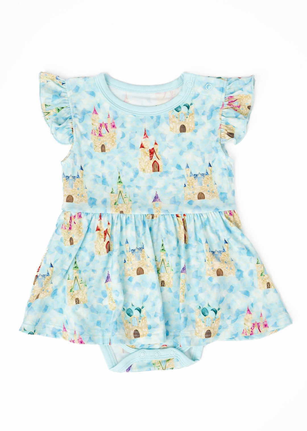 Castles Stained Glass Flutter Dress