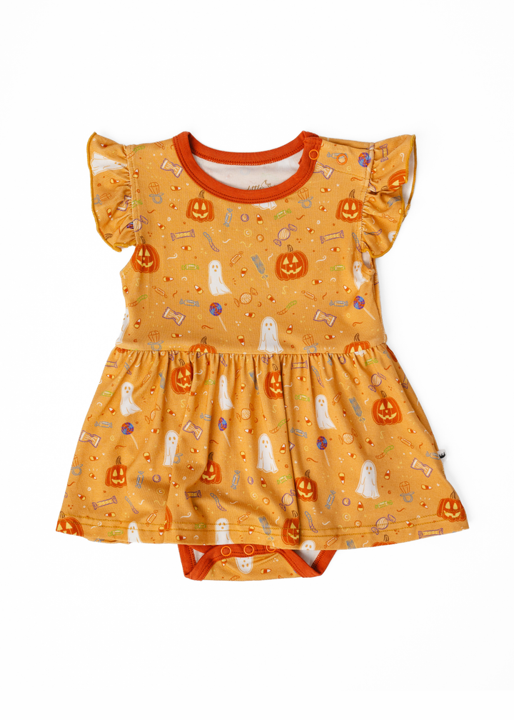 Trick or Treat Bamboo Flutter Dress