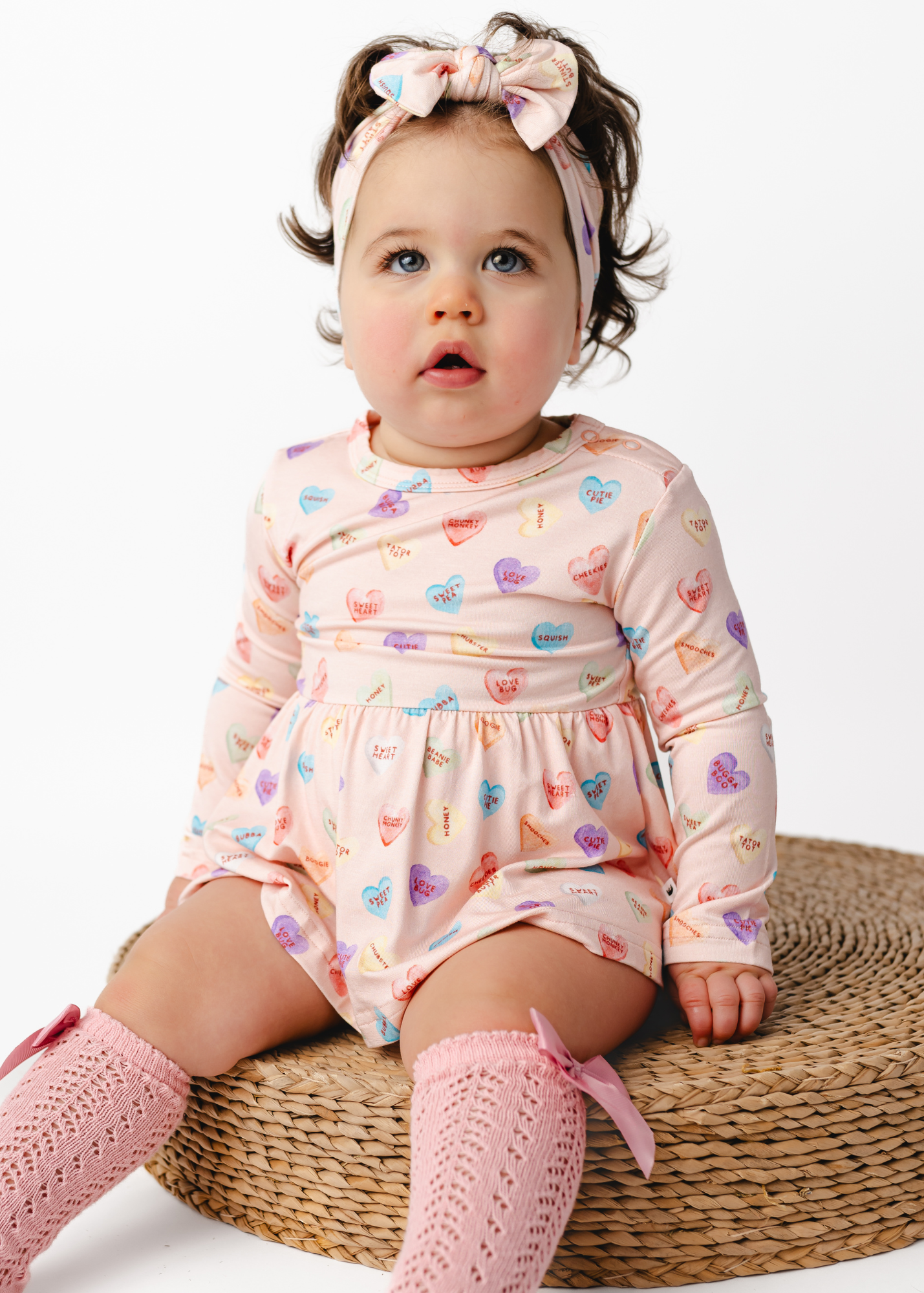 Sweetheart Pink Baby Dress