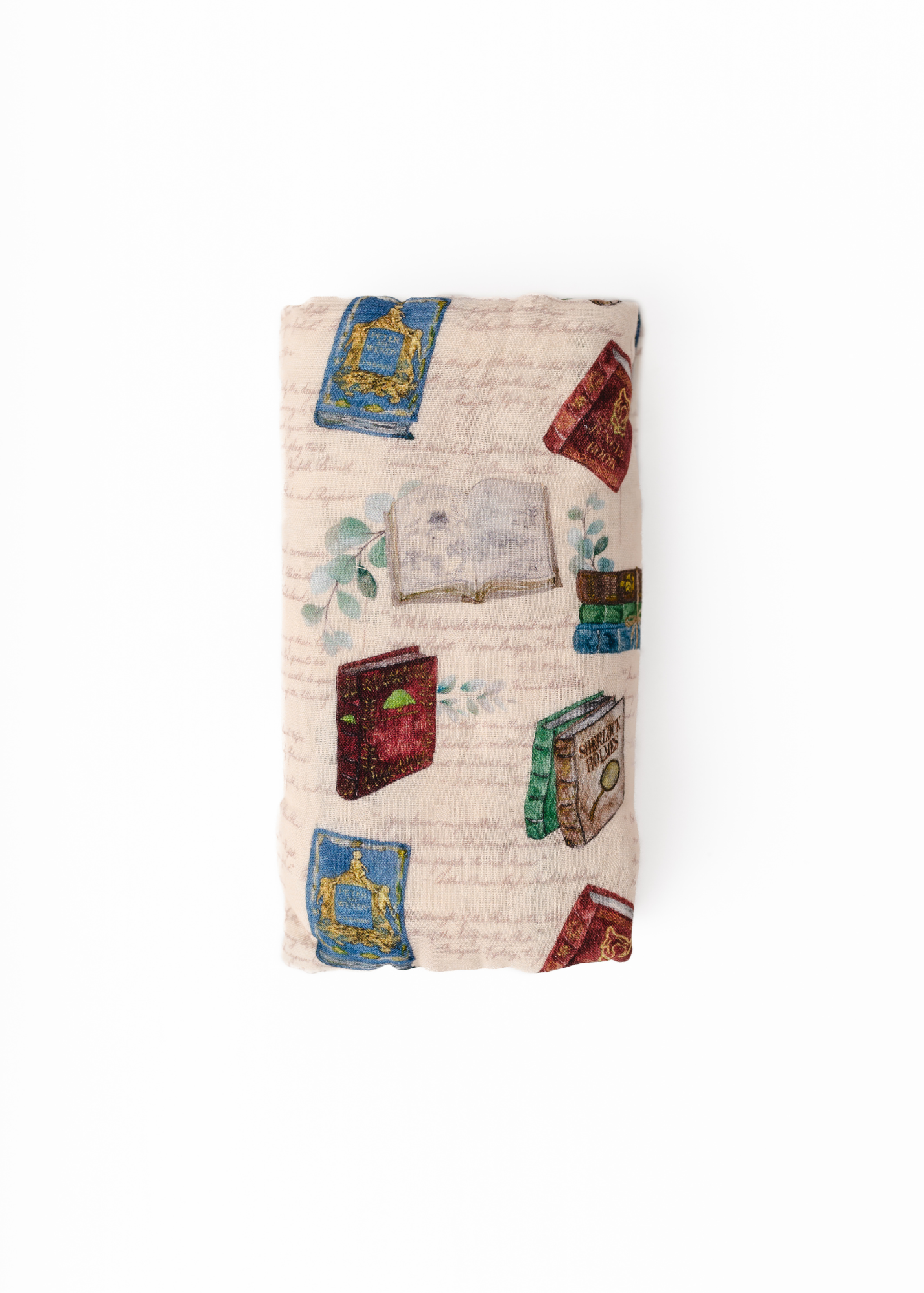 Classic Books Swaddle Blanket