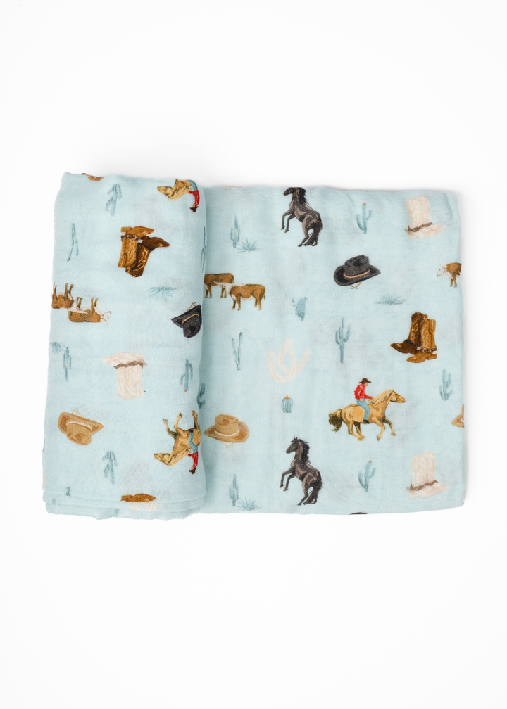 Western Swaddle Blanket