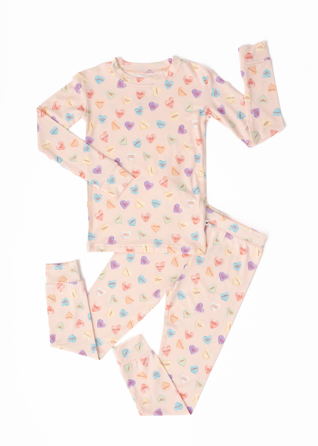 Sweetheart Pink Bamboo Jammies