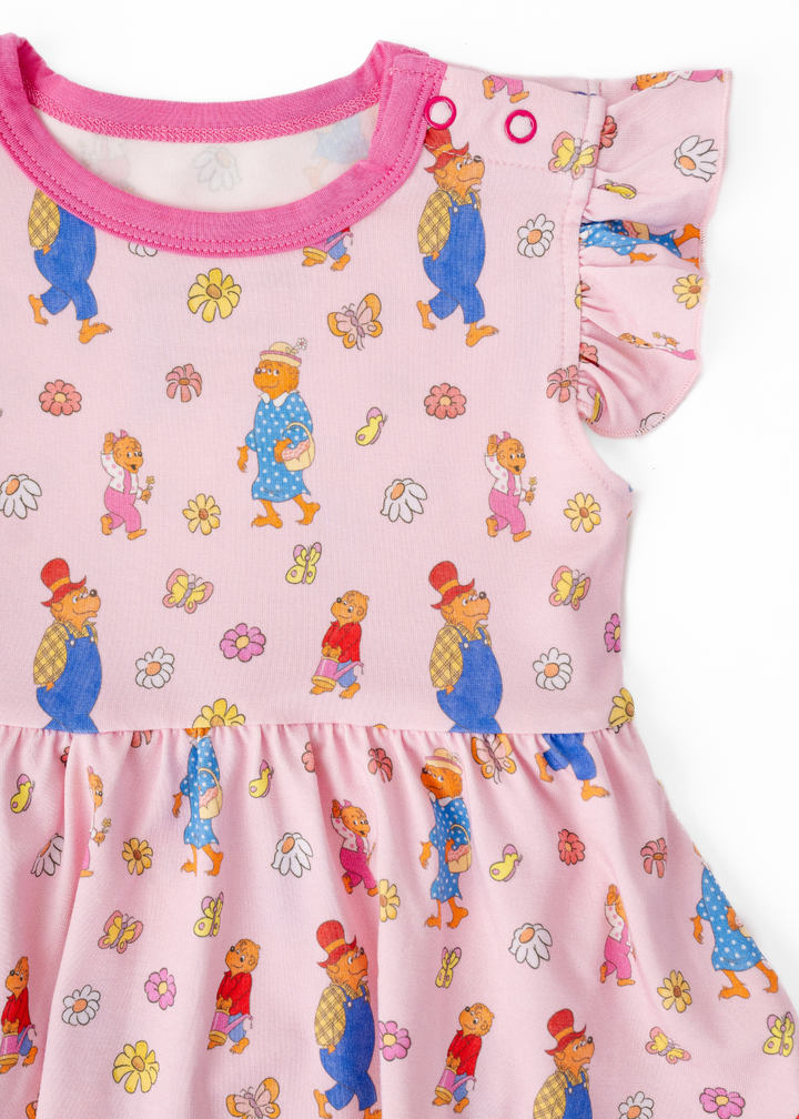Berenstain Bears® Floral Baby Flutter Dress